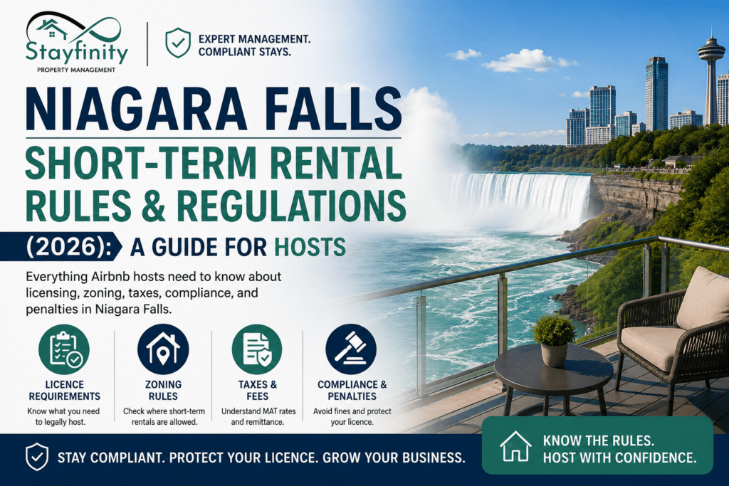 Niagara Falls Short-Term Rental Rules & Regulations (2026) A Guide for Airbnb Hosts