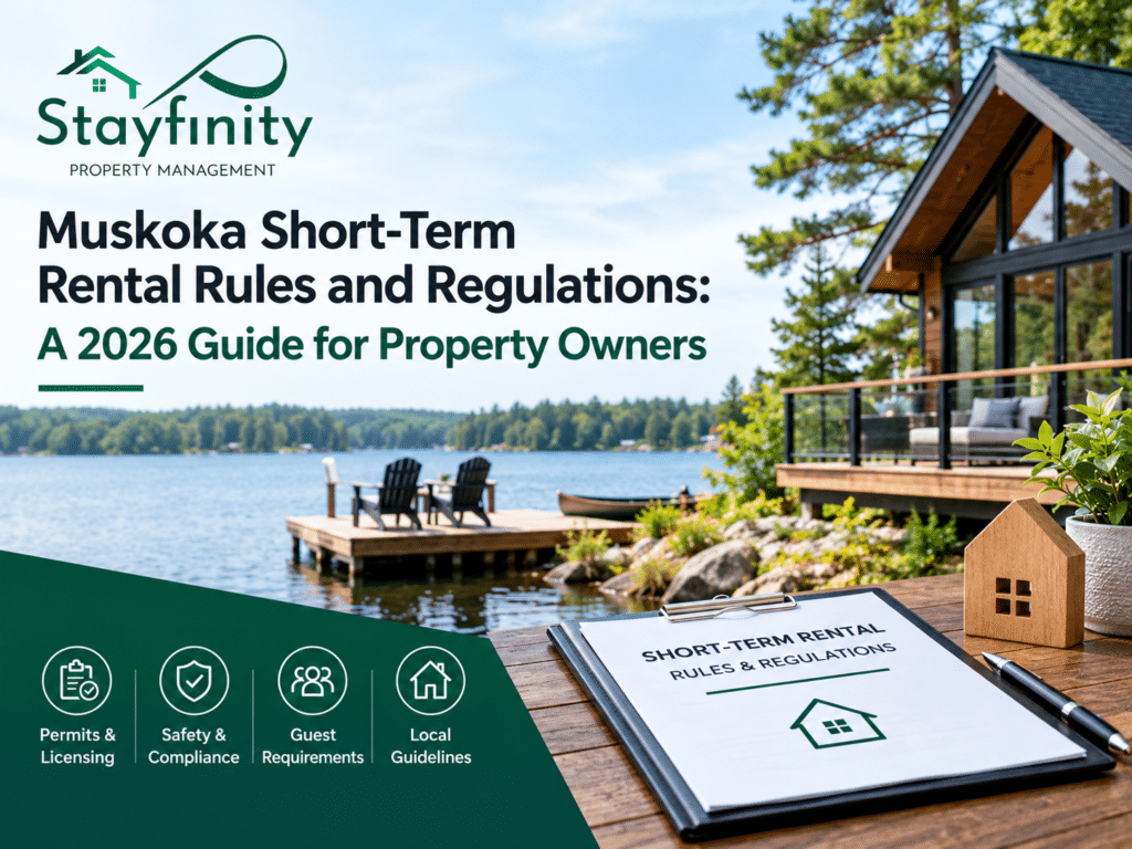 Muskoka Short-Term Rental Rules:A 2026 Guide for Airbnb Owners by Stayfinity